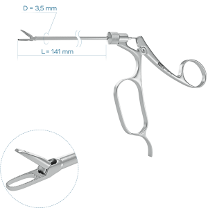 Выкусыватель BLAKESLEY прямой (Ø бранш 4 мм)