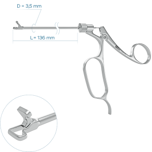 Выкусыватель боковой левый (Ø трубки 3.5 мм)