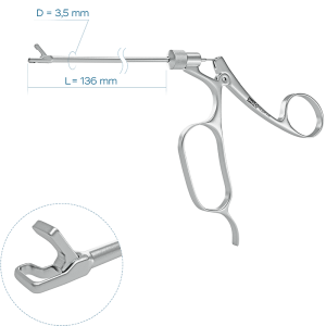 Выкусыватель боковой правый (Ø трубки 3.5 мм)