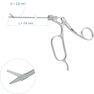 Ножницы носовые прямые (Ø бранш 3 мм)