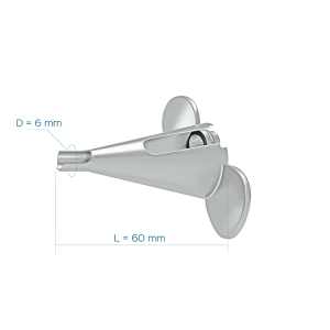 Троакар для минигайморотомии 5 мм (соединение со световодом)
