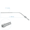 Аспирационная трубка по FERGUSON, Ø4 мм, с оливой, с отверстием регулировки потока